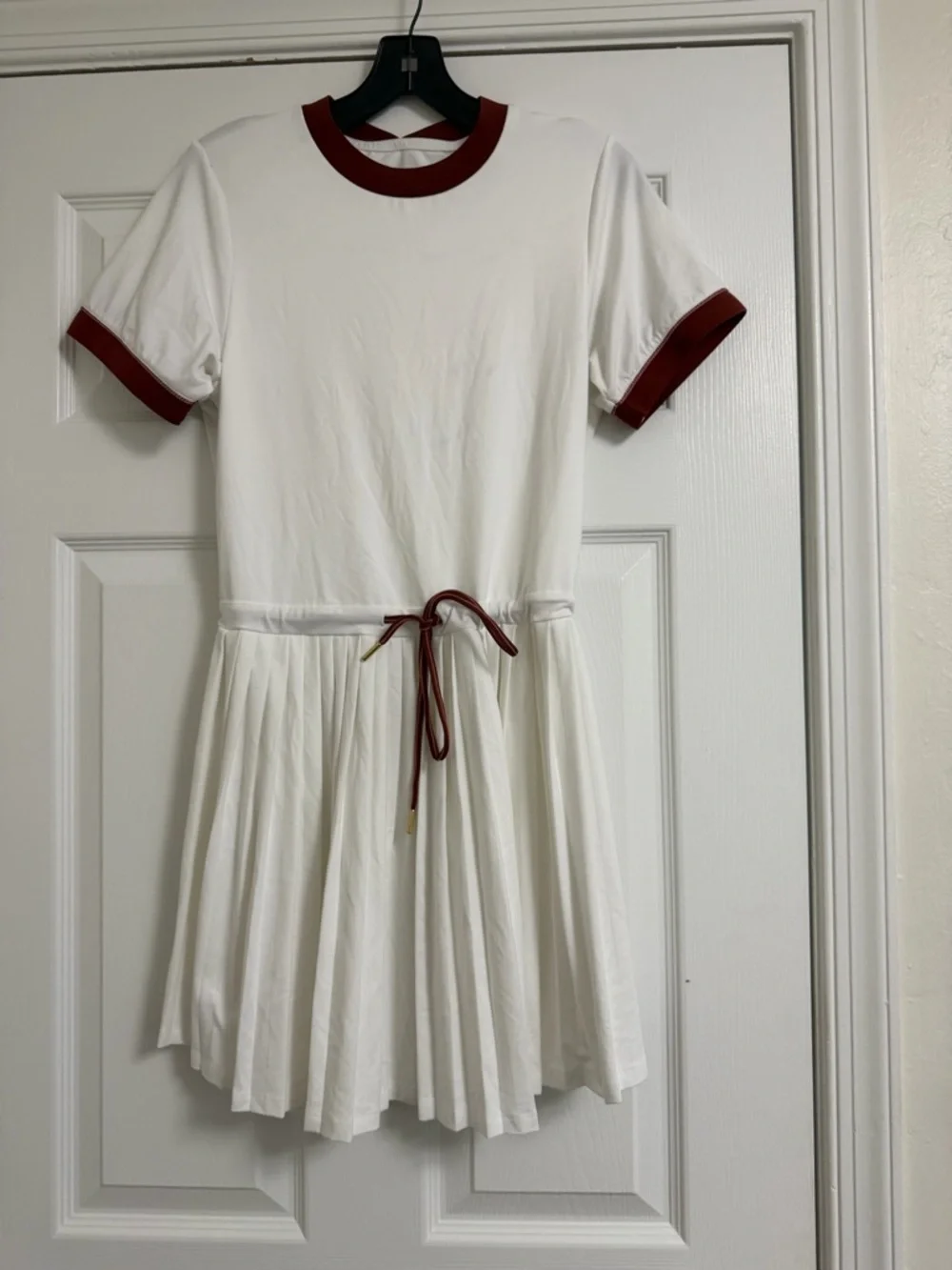 VARLEY Women’s White Pleated Trent Tennis Pickleball Court Dress EUC S - Picture 6 of 8